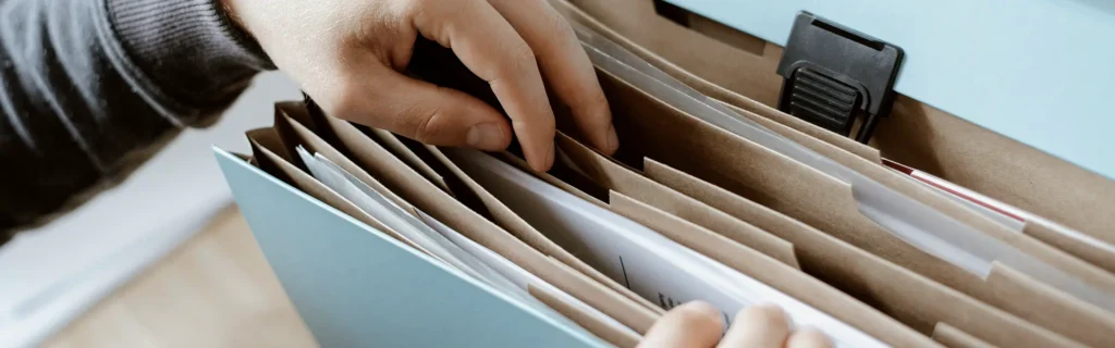 folder of documents