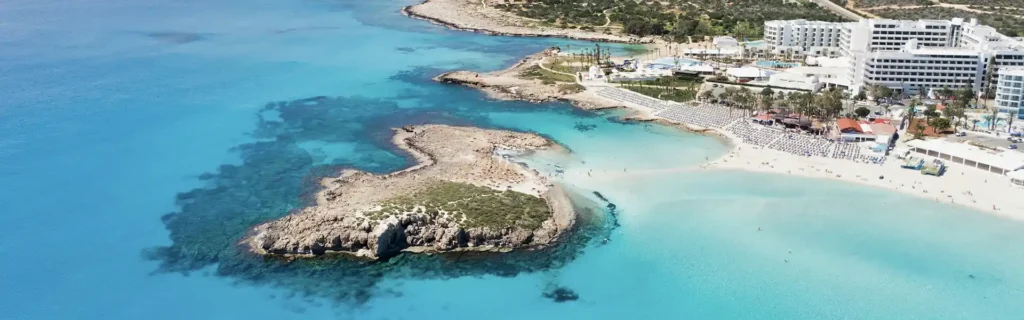 Nissi beach in Cyprus