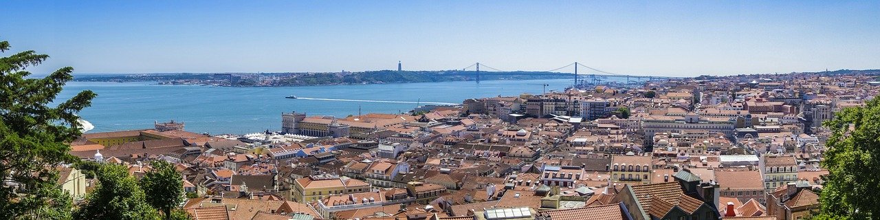 Panoramic view of Lisbon, Portugal