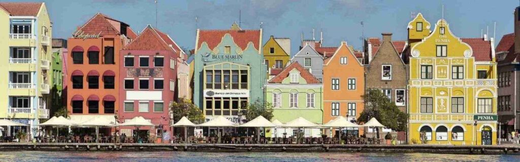 harbour front in Curaçao
