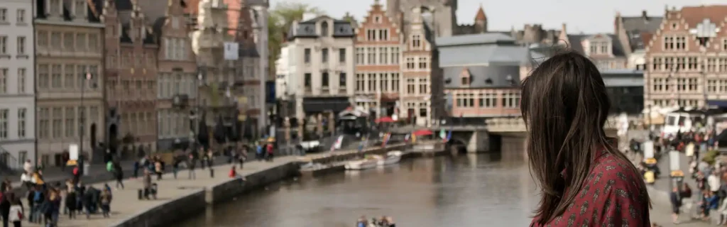 woman in belgium