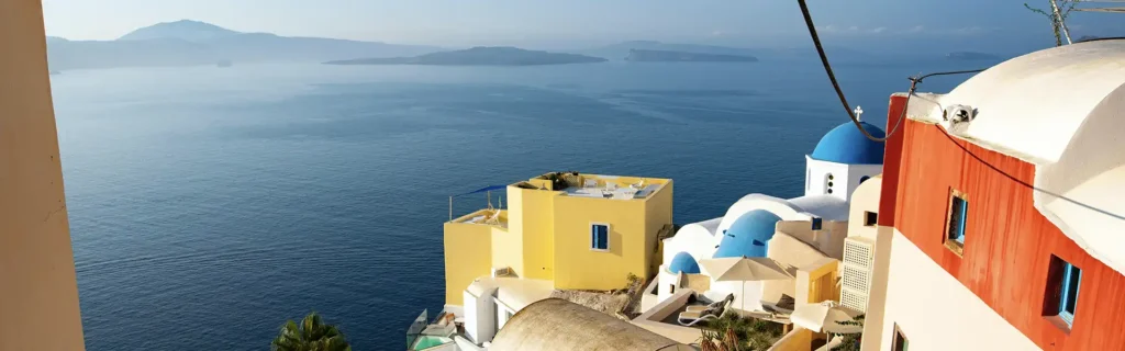 Santorini in Greece