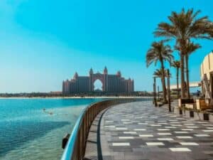 View of a resort in the United Arab Emirates - crypto investors passport