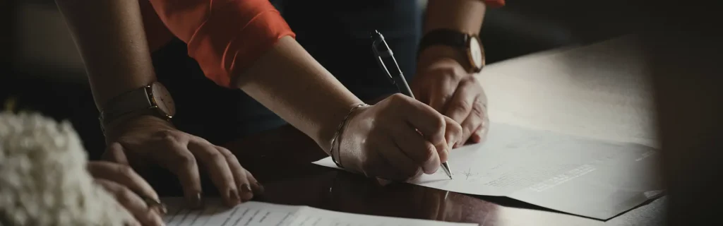 persinging signing application