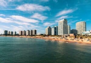 Beach in Uruguay - best retirement places