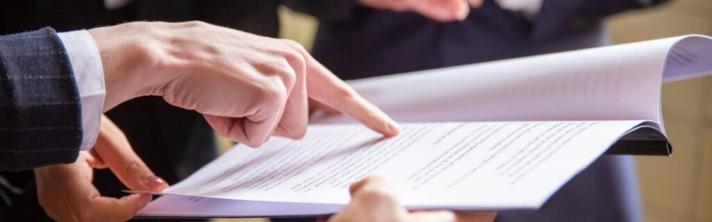 politicians review a double tax agreement