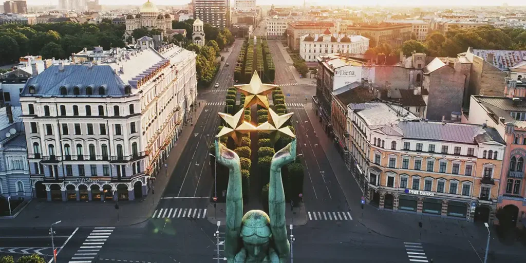 View of Riga, Capital of Latvia