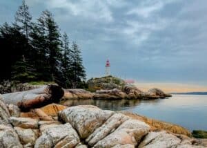 west Vancouver during the day with natural landscape