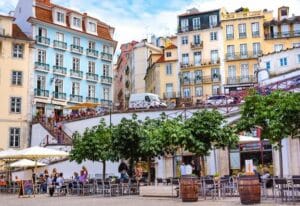 One of the best lisbon neighborhoods is baixa