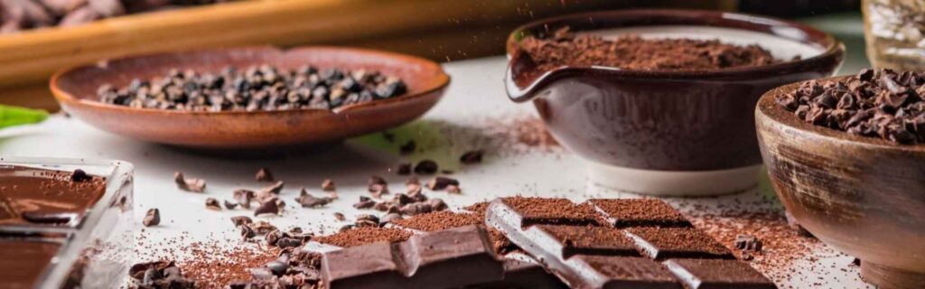 close-up shot of House of Chocolate