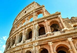 Colosseum in Rome Italy - Italian digital nomad permit
