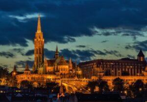 Night view of Budapest, Hungary - real estate investment overseas