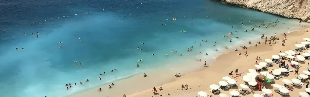 Kas beach in Turkey