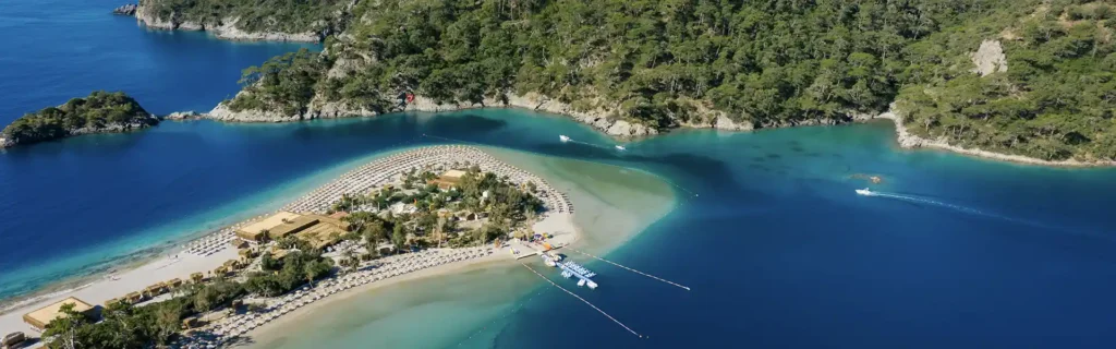 Fethiye is one of the places of the Lycian Way in Turkey