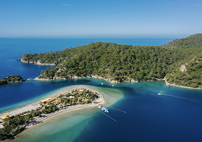 Aerial view of Fethiye cruise port in Turkey's Turquoise Coast - Pacific Islands citizenship by investment programs