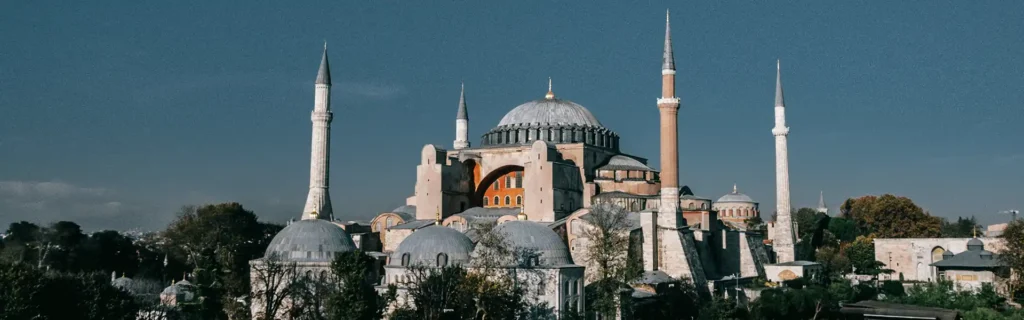 Hagia Sophia in Istanbul in Turkey