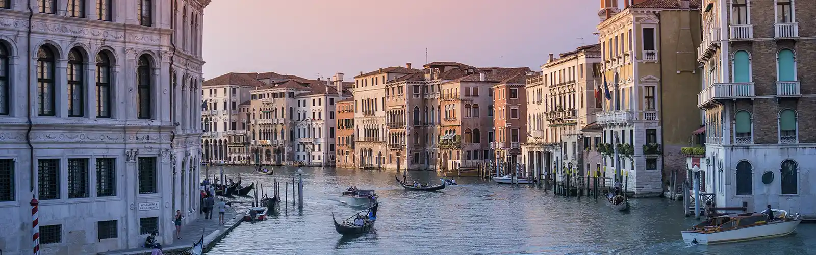 Canals of Venice in Italy