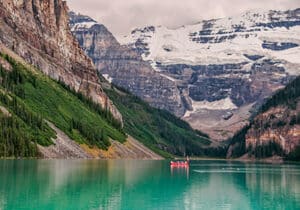 lake louise in Alberta Canada