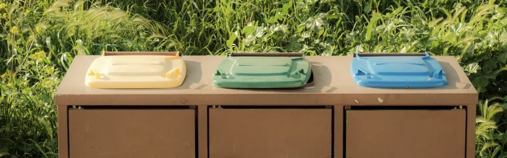 recycle bins