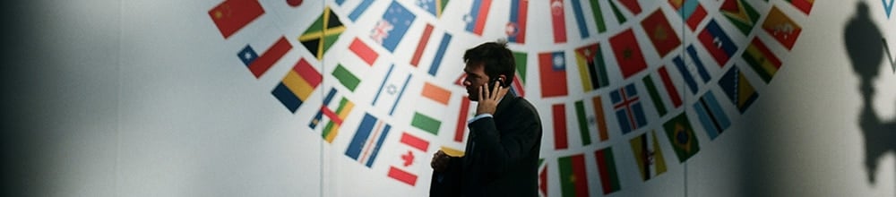 man-flags