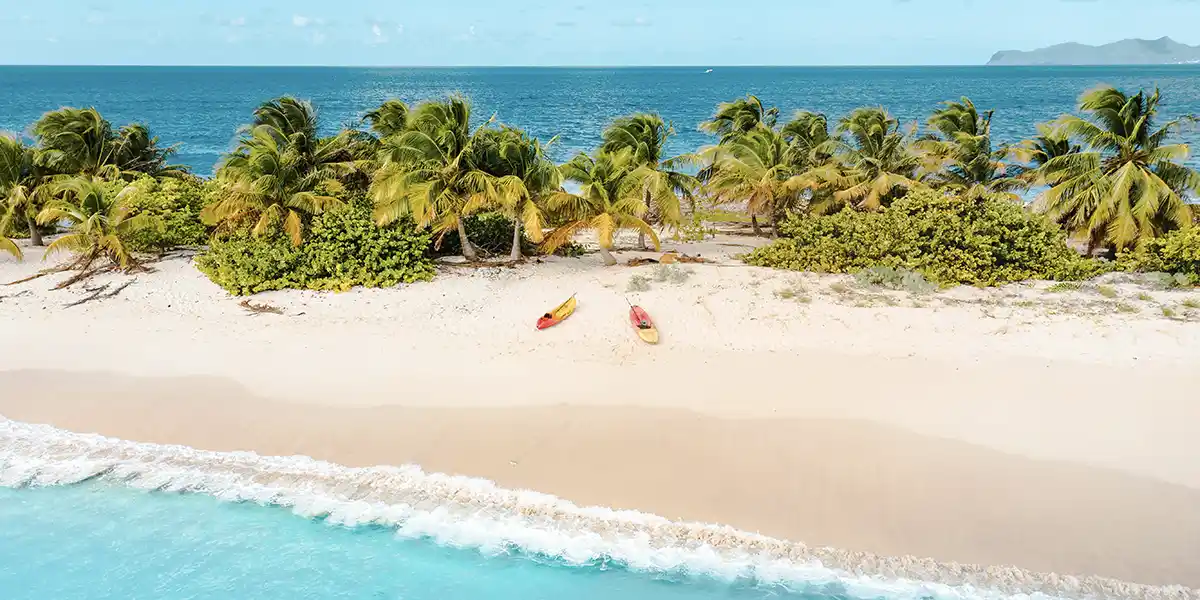 Carriacou beach in grenada