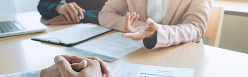 lawyer providing consultation for purchasing real estate