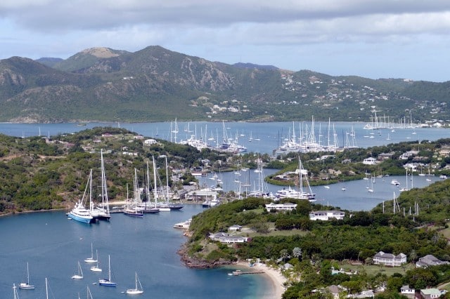 yachts-and-boats-across-bay-in-antigua-and-barbuda