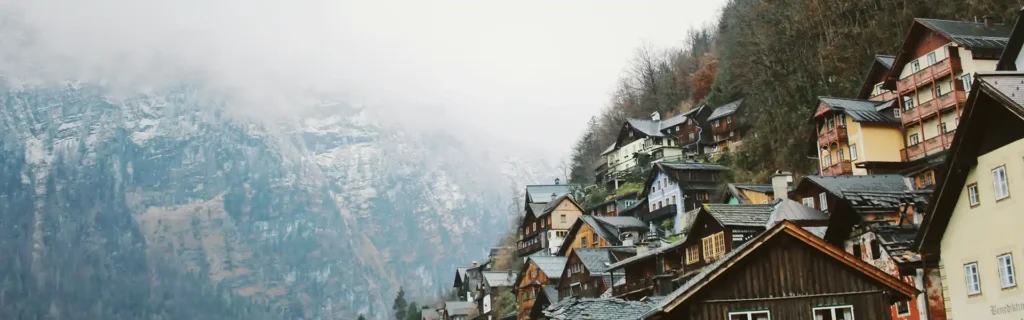 Lake and mountains in Austria