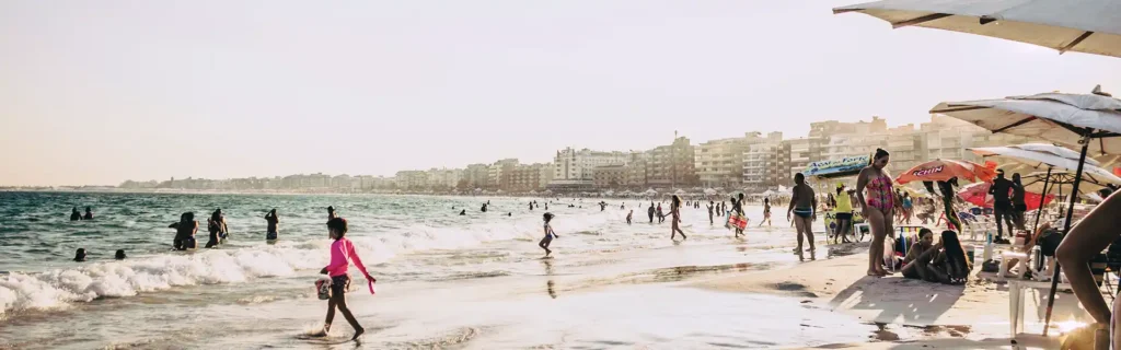 Rio de Janeiro beach in Brazil