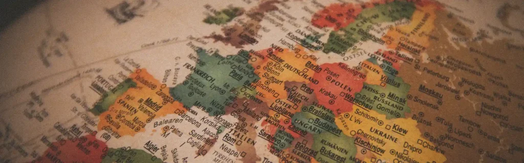 map of europe