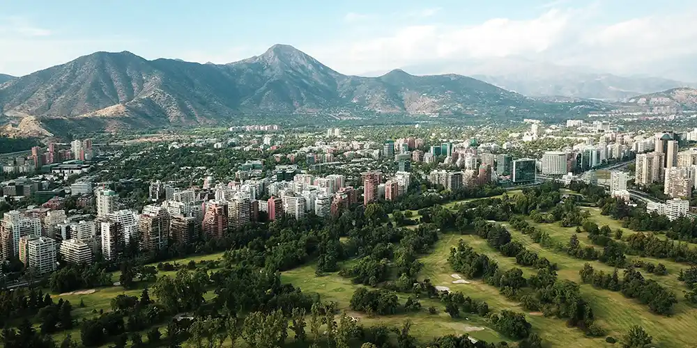 View of Santiago, Chile