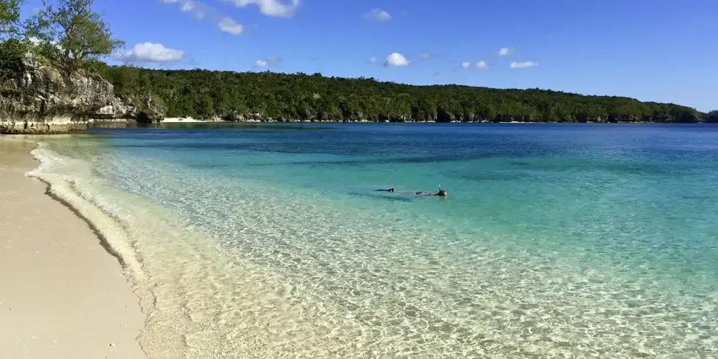 a beach in Vanuatu