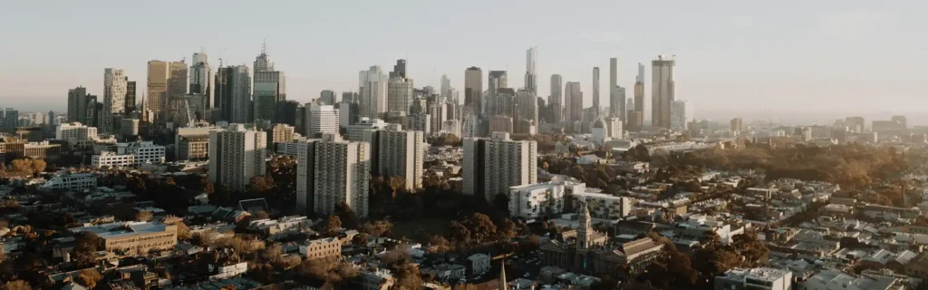 Melbourne in Australia